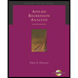 Applied Regression Analysis: Second Course in Business and Economic Statistics - With CD