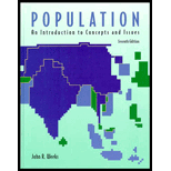 Population : An Introduction to Concepts and Issues