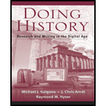 Doing History : Research and Writing in the Digital Age