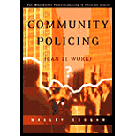 Community Policing : Can It Work?