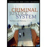 Criminal Justice System : Politics and Policies