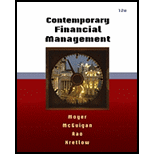 Contemporary Financial Management - Text Only