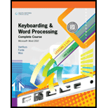 Keyboarding and Word Processing, Lessons 1-120 - Text Only
