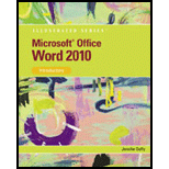 Microsoft Word 2010: Illustrated Introductory - Text Only