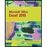 Microsoft. Excel 2010, Illustrated Intro.