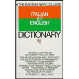 Bantam New College Italian & English Dictionary