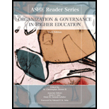 Organization and Governance in Higher Education (Custom)