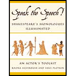 Speak the Speech: Shakespeare's Monologues Illuminated