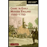 Crime in Early Modern England, 1550-1750