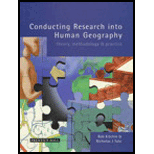 Conducting Research in Human Geography : Theory, Methodology and Practice