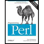 Programming Perl (Paperback)