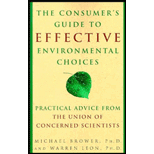 Consumer's Guide to Effective Environmental Choices : Practical Advice from the Union of Concerned Scientists