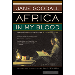 Africa in My Blood: An Autobiography in Letters: The Early Years