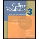 College Vocabulary 3
