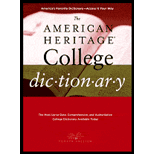 American Heritage College Dictionary , Indexed