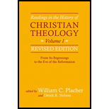 Readings in the History of Christian Theology, Volume 1