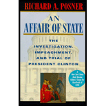 Affair of State : The Investigation, Impeachment, and Trial of President Clinton
