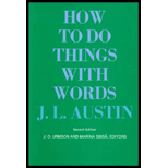 How to Do Things with Words