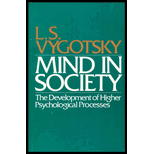 Mind in Society: The Development of Higher Psychological Processes