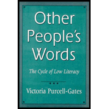Other People's Words: The Cycle of Low Literacy