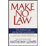 Make No Law: The Sullivan Case and the First Amendment