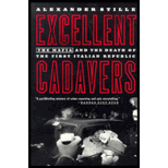 Excellent Cadavers : The Mafia and the Death of the First Italian Republic