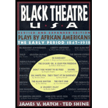 Black Theater U.S.A - Volume 1: Plays by African Americans from 1847-1938 - Revised and Expanded