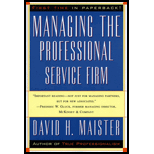 Managing Professional Service Firm