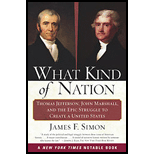 What Kind of Nation : Thomas Jefferson, John Marshall, and the Epic Struggle to Create a United States