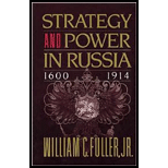 Strategy and Power in Russia,1600-1914