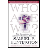 Who Are We?: Challenges to America's National Identity