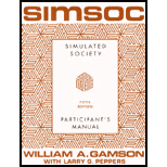SIMSOC : Simulated Society, Participant's Manual With Selected Readings