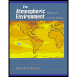 Atmospheric Environment : Effects of Human Activity