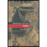 Private Life in New Kingdom Egypt