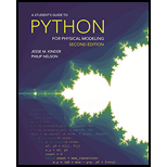 A Student's Guide to Python for Physical Modeling