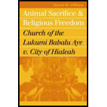 Animal Sacrifice and Religious Freedom