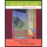 Psychology - Study Guide