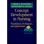 Concept Development in Nursing