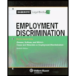 Employment Discrimination: Keyed to Zimmer, Sullivan, and White
