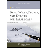 Basic Wills, Trusts and Estates for Paralegals
