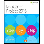 Microsoft Project 2016: Step by Step