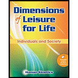 Dimensions of Leisure for Life: Individuals and Society - With Access