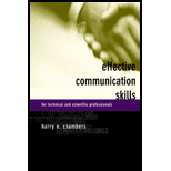 Effective Communication Skills for Scientific and Technical Professionals (Paperback)