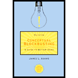 Conceptual Blockbusting: A Guide to Better Ideas