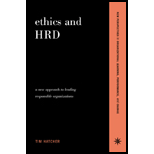Ethics and HRD: New Approach To Leading Responsible Organizations (Paperback)
