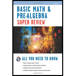 Super Review: Basic Math and Pre-Algebra