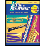 Accent on Achievement, Book 1 - B Flat Clarinet