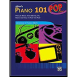 Alfred's Piano 101 Pop, Book 1: Popular Music from Movies, TV, Radio and Stage to Play for Fun!