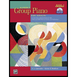 Alfred's Group Piano for Adults, Book 1: An Innovative Method Enhanced with Audio and MIDI Files for Practice and Performance - With CD