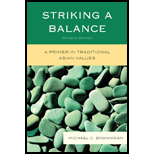 Striking a Balance: A Primer in Traditional Asian Values